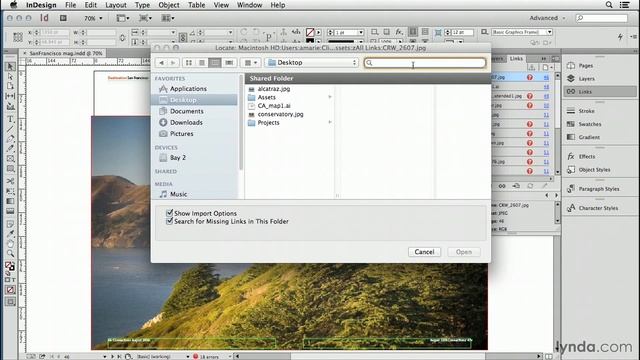 InDesign Tutorial - The FASTEST way to find missing links смотреть онлайн