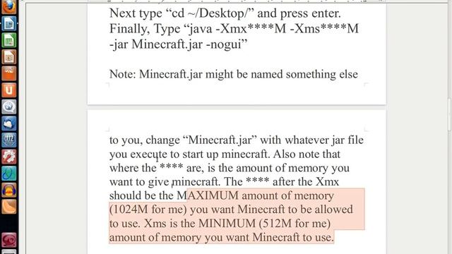 **Beginners** How To Easily Give Minecraft More Memory In Ubuntu смотреть онлайн