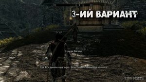 Skyrim ٠ Стражник Вайтрана - Все Варианты Ответов Персонажу в Skyrim