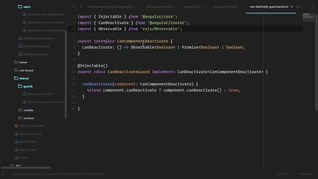 [Routing Angular 2 Application] Lesson 22 CanDeactivate смотреть онлайн