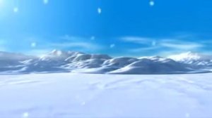 FOOTAGE ФУТАЖ loop снежная долина