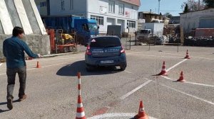 Упражнение "Гараж" площадка