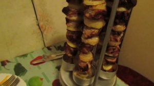 Шашлык в электрошашлычнице "Аромат-1" 2013 год