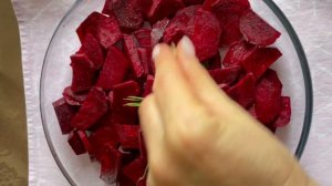 Печёная свекла в духовке / Закуска из свеклы