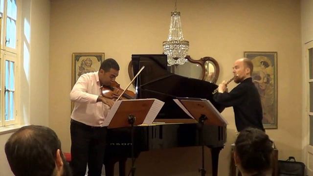 Alessandro Rolla - Duetto in D major, flute and violin смотреть онлайн