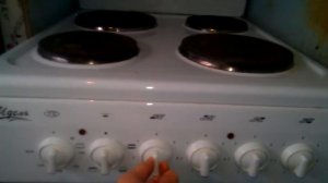 Как включит электро плиту