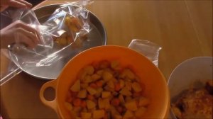 Курица запеченная в рукаве