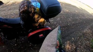 Эльбрус. Первый день. По Кавказу на китайском эндуро мотоцикле.