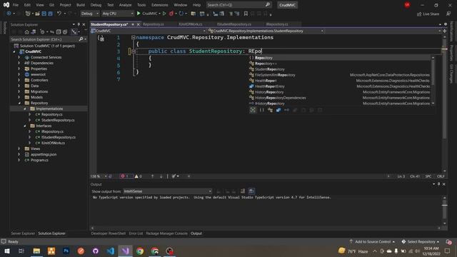 Repository Pattern in ASP.NET Core