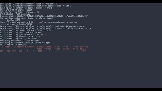 Directivas en Docker 1/3 смотреть онлайн