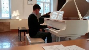 "Расставание". Пьеса для фортепиано