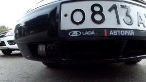 Мега Яркие линзы. LED ПТФ на ваз 2110-11-12.