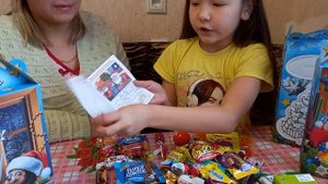 новогодние сладкие подарки