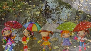 Песенка про ДОЖДИК. Детская песенка. Песенка для малышей.