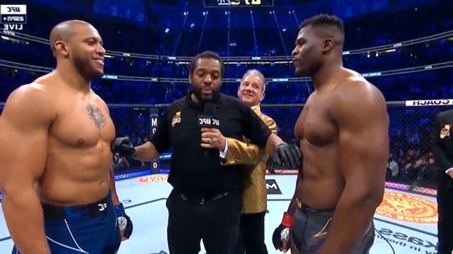 Френсис Нганну - Сирил Ган UFC 270 \ Реакция на бой смотреть онлайн