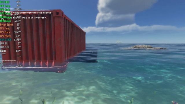 Stranded Deep | RTX 3050 Laptop | 5600H | 2x8GB | Gameplay Ultra Settings