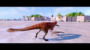 Yutyrannus All Perfect Animations & Interactions ? Jurassic World Evolution 2 - Feathered Dinosaur