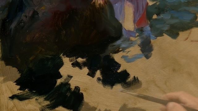 Sunset at Ibiza oil painting by Vladimir Volegov.