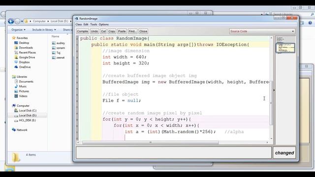 Java | How to create a random pixel image смотреть онлайн