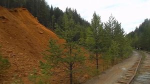 Заброшенная железная дорога Опытный завод - п.Рудный