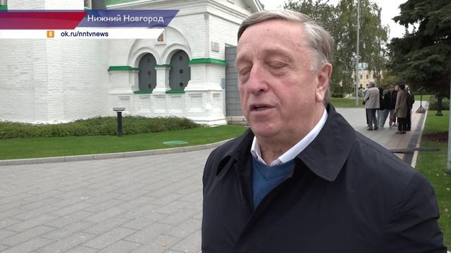 Владимир Солдатенков провел экскурсию по Нижегородскому кремлю для студентов