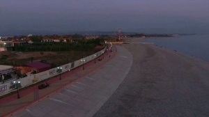 Нижнеимеретинская Бухта с высоты птичьего полёта/Sochi, Black Sea shooting from a drone