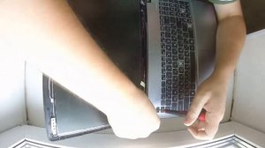 Asus X550C Как разобрать экран ноутбука