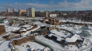 Aerial photo of the Izhevsk zoo