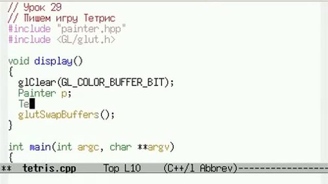 29 Tetris game in 10 minutes Игра тетрис за 10 минут смотреть онлайн