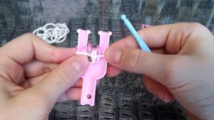Браслет рыбий хвост из резинок Rainbow Loom, урок №2