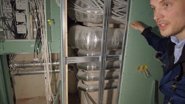 Приточно-вытяжная вентиляция с роторным рекуператором в квартире. Komfovent