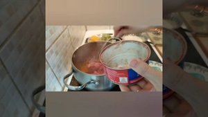 Готовим рисовую кашу с тушёнкой