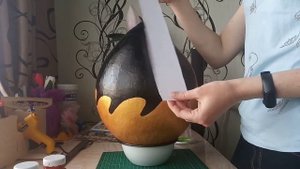 Большой Киндер Сюрприз своими руками. Секрет гладкого киндера.