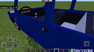 обзор мода на ваз 1111 оку в Майнкрафт пе