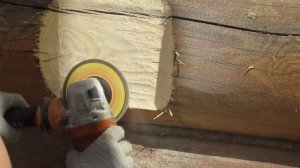 Как сделать площадку в бревне под розетки, выключатели и тп, а так же углубление под кабель