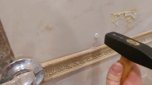 ЗАМЕНА ДУШЕВОЙ ШТАНГИ В ВАННОЙ. НОВЫЙ ЗАПОРНЫЙ КЛАПАН В ВАННЕ.