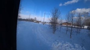 МТЗ-82.1. Перемело дорогу, еду расчищать.