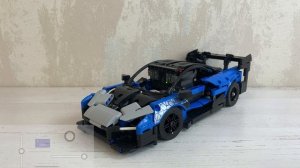 МОТОРИЗАЦИЯ Mclaren Senna 42123. Lego Technic. Обзор.