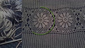 Длинная юбка крючком. long skirt crochet.Обзор готовой работы