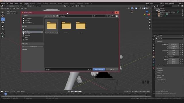 Blender Tutorial- HOW TO TAKE SCREENSHOT смотреть онлайн