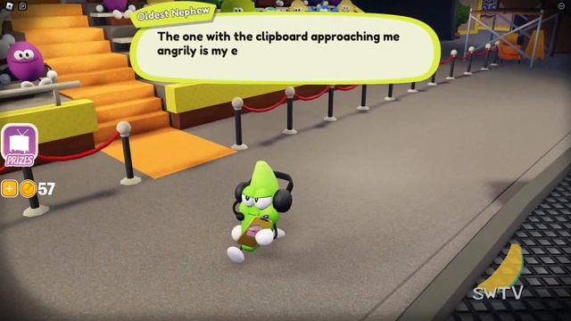 Shovelware's Brain Game - Dancing Banana Oldest Nephew Cutscene смотреть онлайн