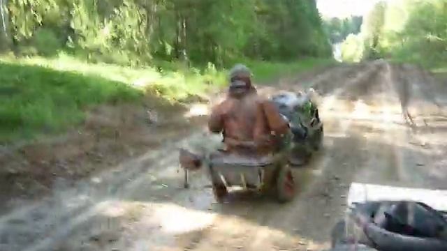 Мотобуксировщик "ОМИЧ" смотреть онлайн