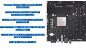 Huawei’s First Motherboard – Complete Specifications ( powered by Kungpeng 920 processor )