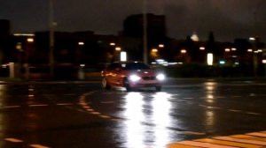 BMW F30 drift Moscow