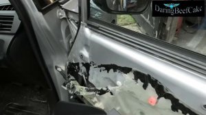 Toyota Verso 2009 door mirror assembly removal