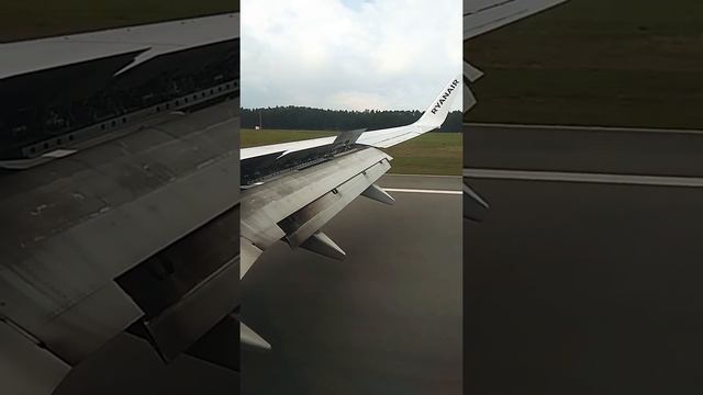 Landing on Nuremberg Airport