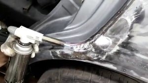 Процесс работы (наплавка пайка) кузовным оловом Pb74Sn25Sb1 от компании Фулгур