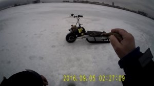 Самодельные мини мотосани для рыбалки