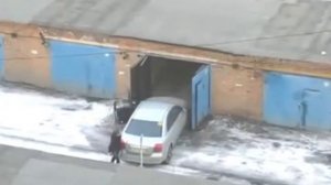 Внимание Как правильно заехать в гараж