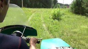 Прокатился на Урале с люлькой.